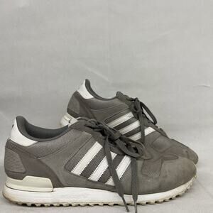 Adidas bb1213 ZX 700 Gray White Stripe Sneaker Shoe Mens Sz 13